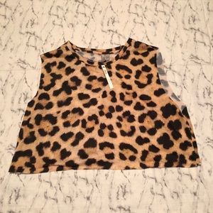 ASOS Tops - Printed Beach Crop Top- Sz 10 NWT ASOS Tops - Printed Beach Crop Top- Sz 10 NWT